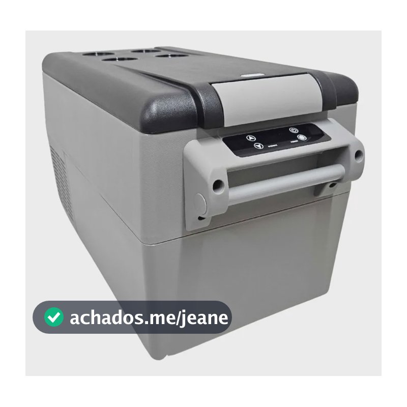 Geladeira Portátil 35l 12v/24v 110v/220v Caminhão Ônibus Van 12v/24v 110v/220v