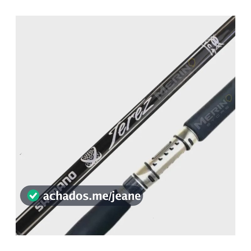 Vara Carretilha Shimano Terez 6'6  1,98m 80-200lb