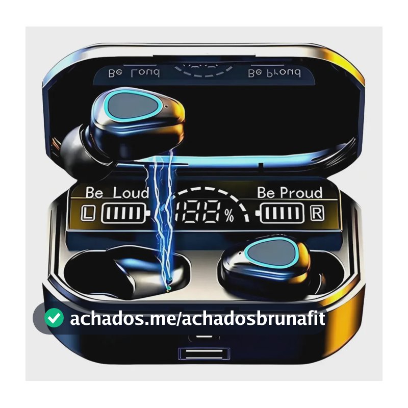 Fone De Ouvido Bluetooth M10 Sem Fio Bateria Longa Sem Atras