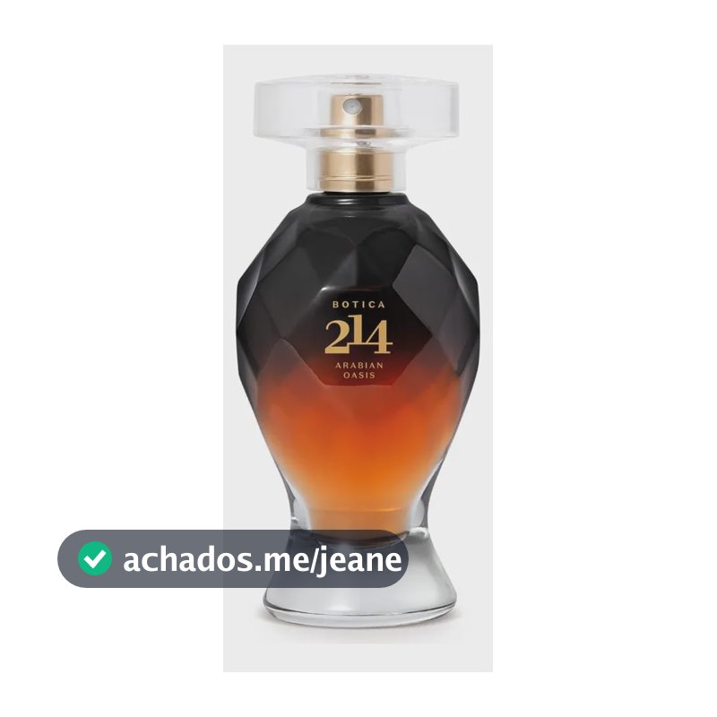 Botica 214 Arabian Oasis Floral Frutal Eau De Parfum 75ml