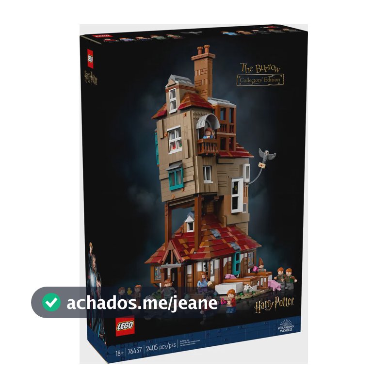 Lego Harry Potter 76437 The Burrow Edição de colecionador