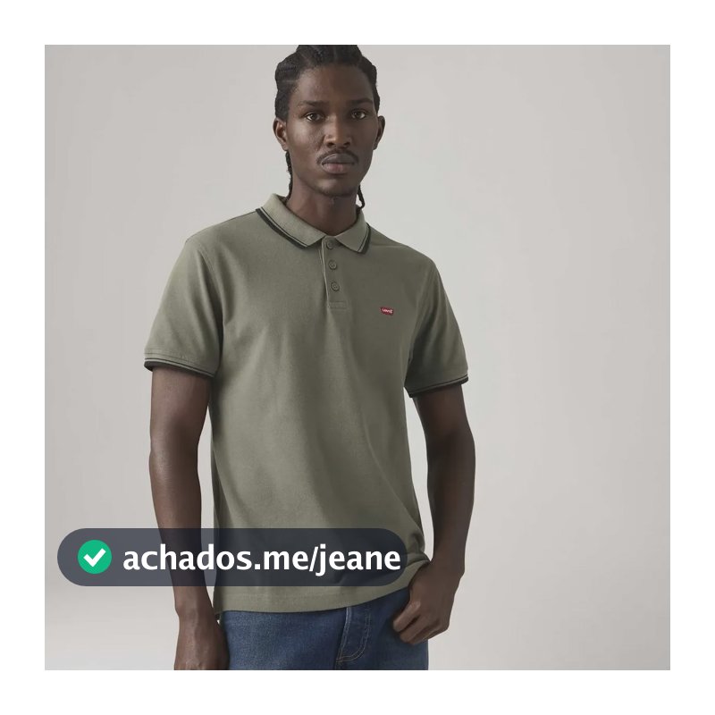 Polo Levi's® Housemark Verde Verde L Usa | G Br