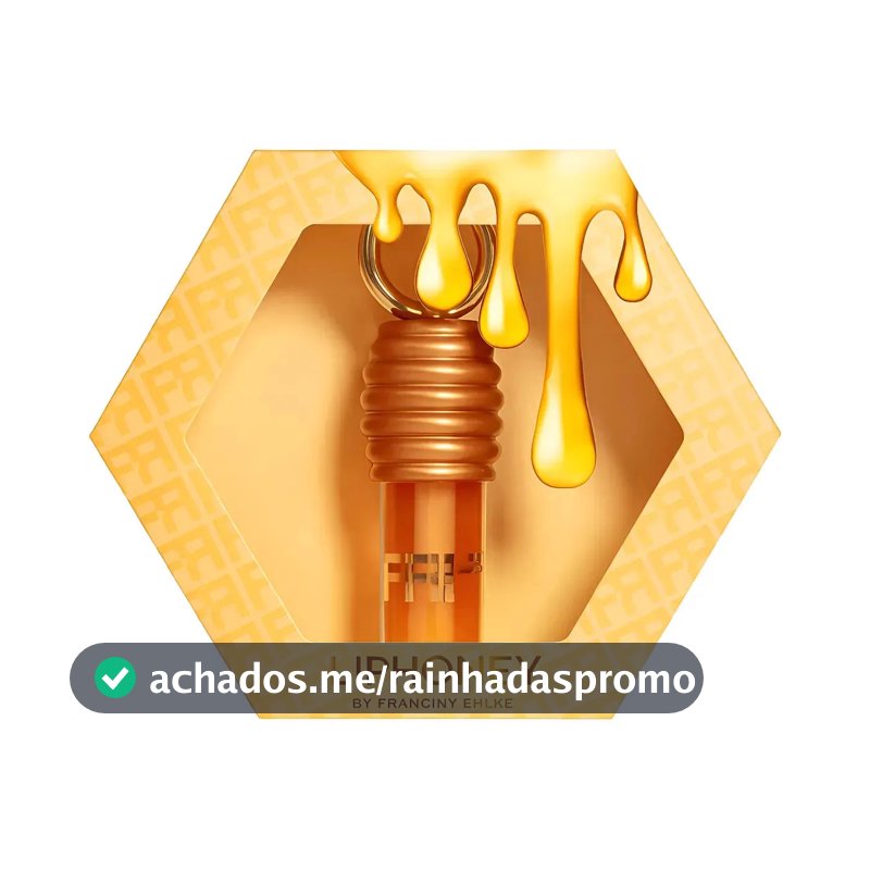 Gloss Labial De Mel Liphoney Com Brilho Irresistível Com Chaveiro