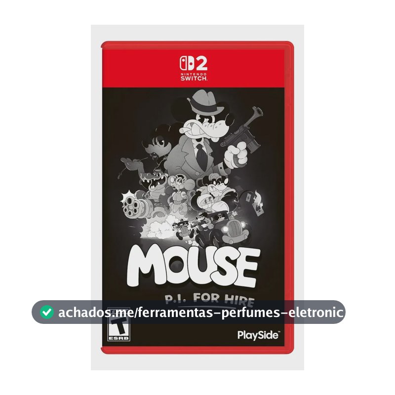 Mouse Pi For Hire Switch 2 Midia Fisica