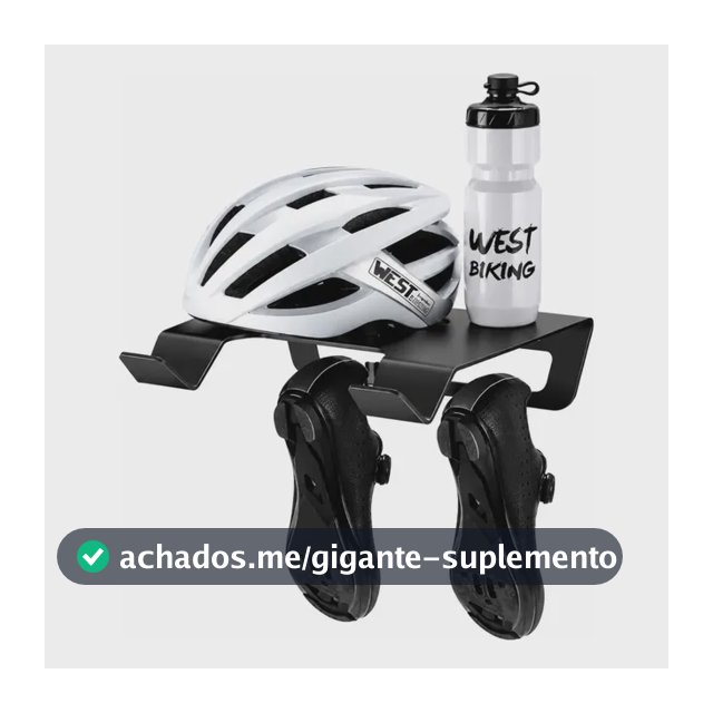 Suporte Parede Horizontal Para Bike Nortele Seiko Mtb Speed Preto