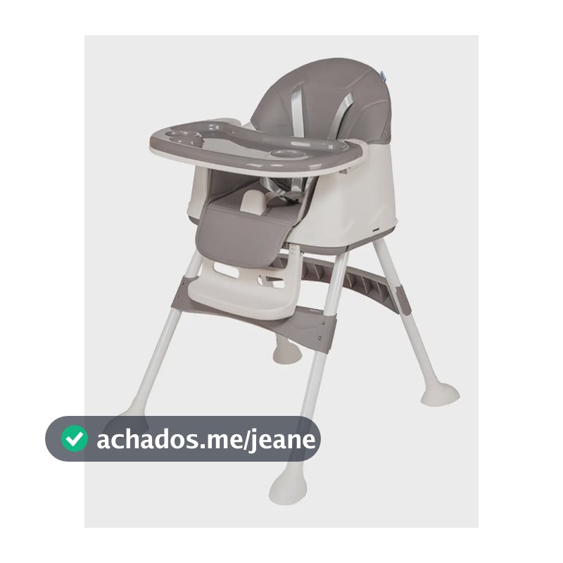 Maxi Baby Cadeira De Alimentação Portátil Bebê Honey Cinza