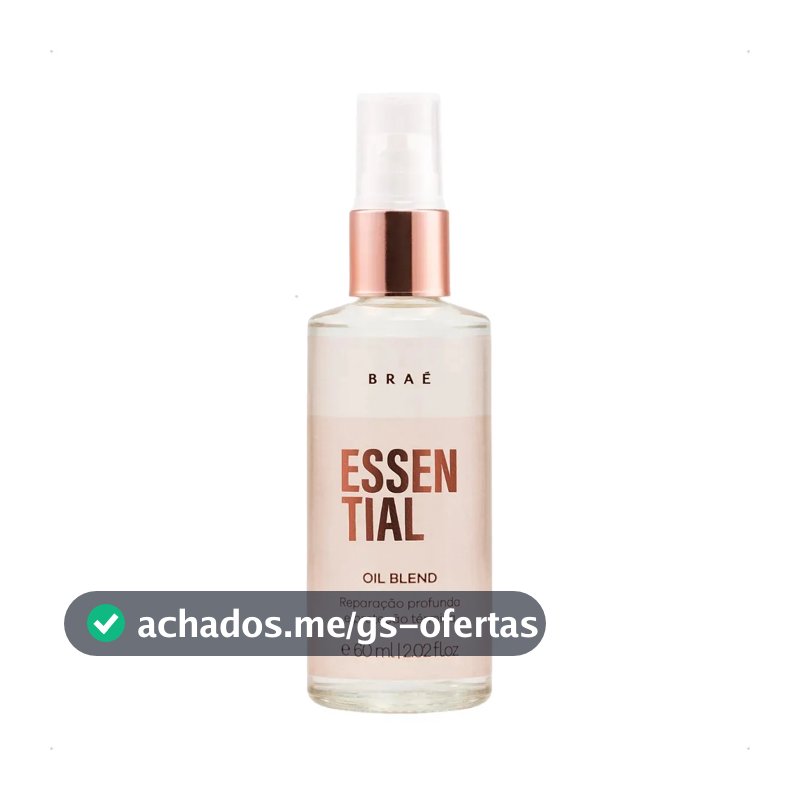 Braé Essential Oil Blend Reparação E Proteção Térmica 60ml