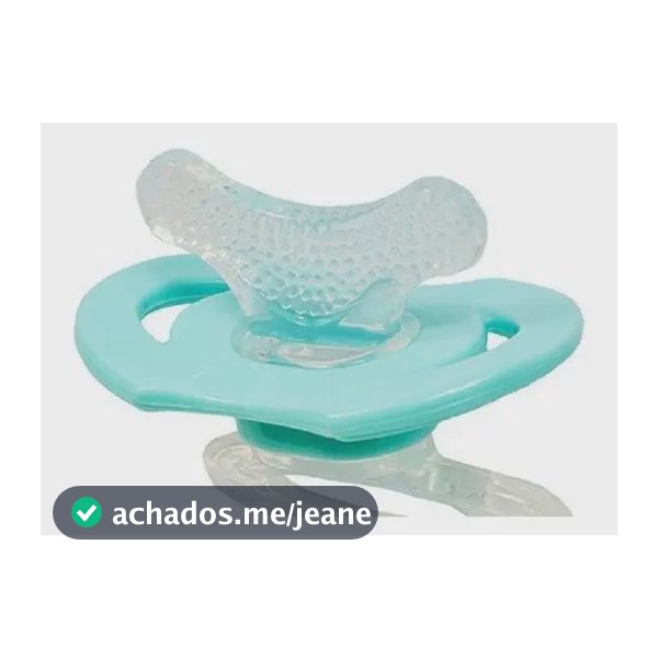 Mordedor Para Bebê Buba Mordedor Com Massageador Chupeta Silicone Azul
