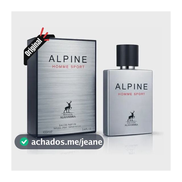Perfume Árabe Alpine Homme Sport Maison Alhambra 100ml Edp Lipx