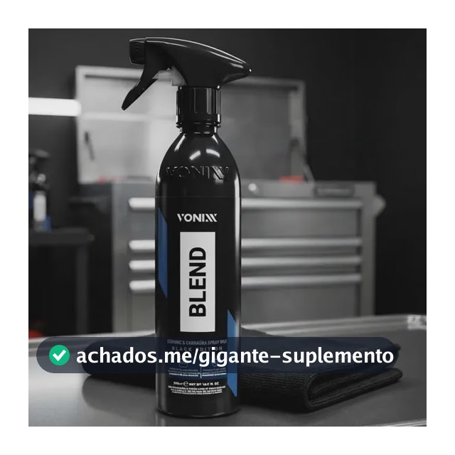 Cera Vonixx Blend Ceramic e Carnauba 500Ml Em Spray