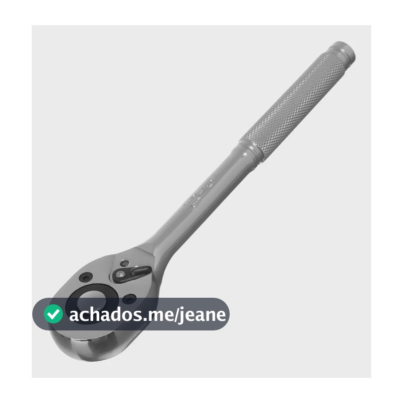 Chave Catraca Reversivel P/soquete Crv Cromada 1/2pol Mtx