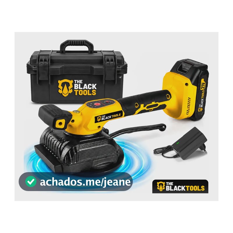 Máquina Assentar Cerâmica Piso C/ Ventosa Bivolt Bateria
