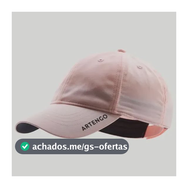 Boné Infantil De Tênis Jr Tc 500 Artengo Cor Rosa Tamanho Unico