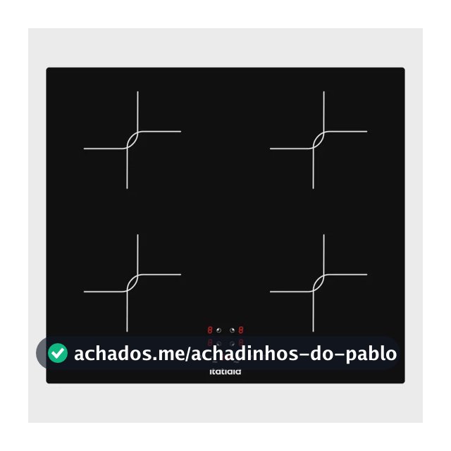 Cooktop de Indução Itatiaia Master 4Q 220V - Preto