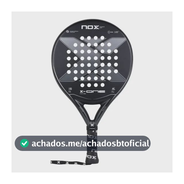Raquete de padel Nox X-one preta
