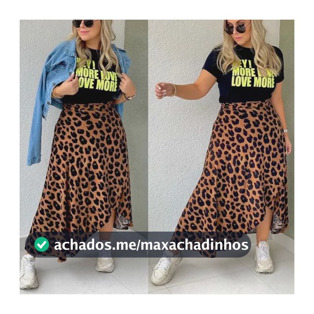 Saia Midi Envelope Transpassada Saída De Praia Plus Size