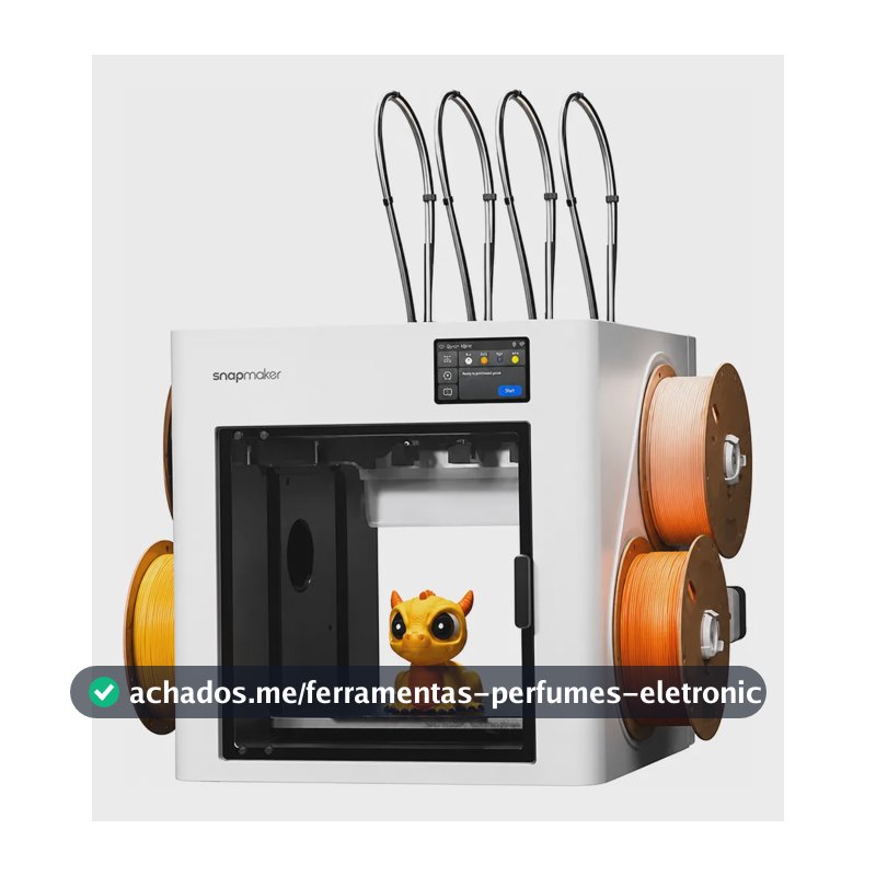Impressora 3d Snapmaker U1 C/nf E Garantia. 127/220v Branco