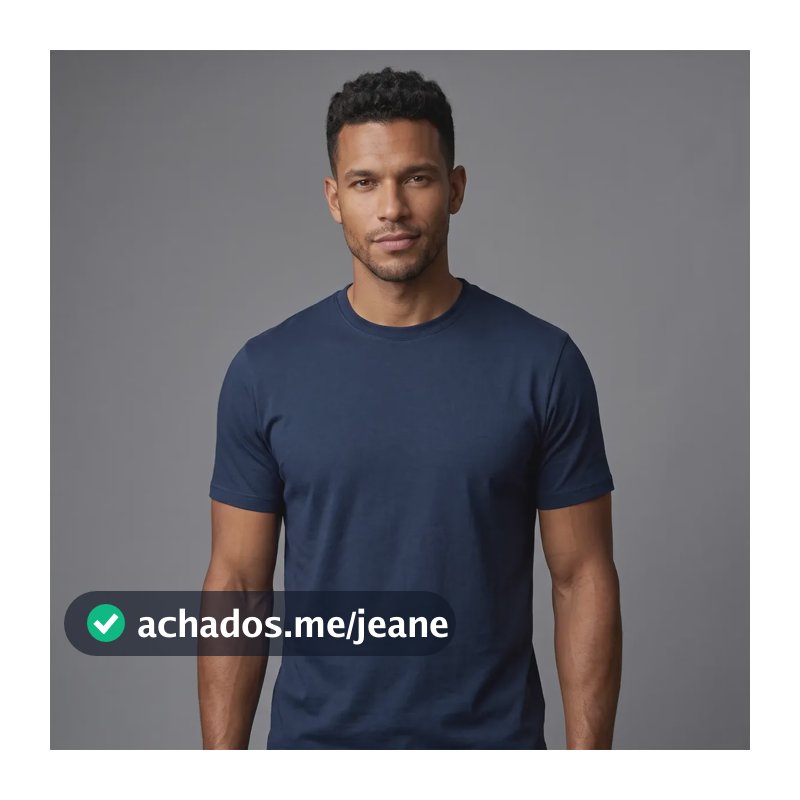 Camiseta Algodão Repele Água Homem Mercado Livre Basics Azul-marinho N/a G Liso