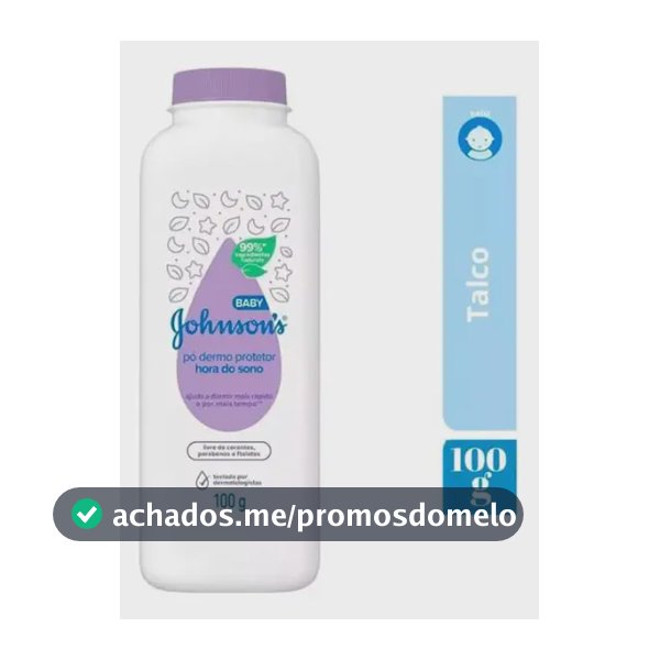 Pó Dermo Protetor JOHNSON'S Hora do Sono 100 g