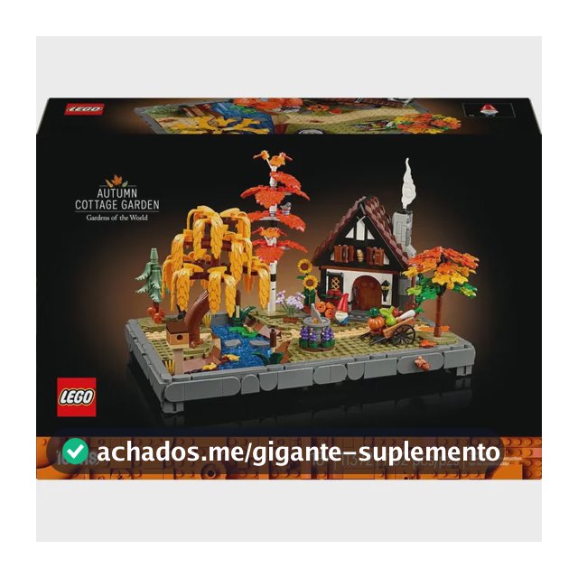 Lego Icons - Jardim Da Casa De Campo No Outono #11372 1102 Lego Icons