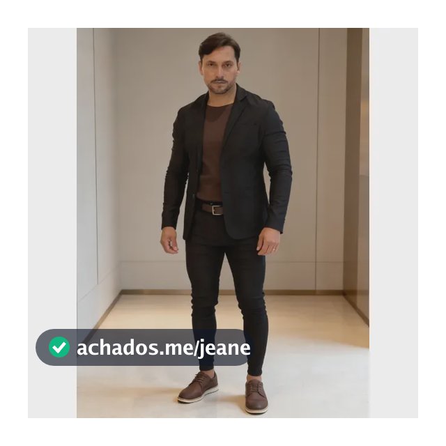 Conjunto Masculino Slim Fit Blazer Calça Italiano Bengaline