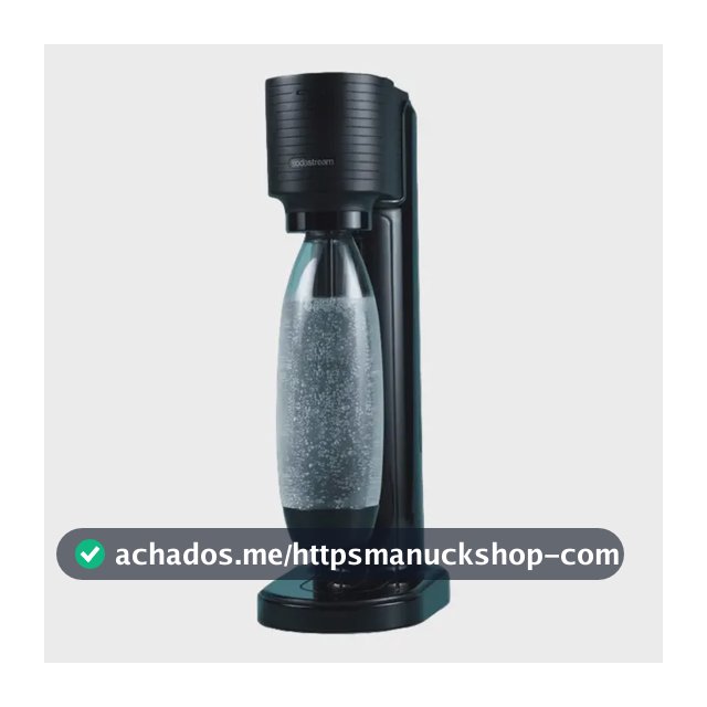 SodaStream Gaia Máquina Para Gaseificar Água Preta