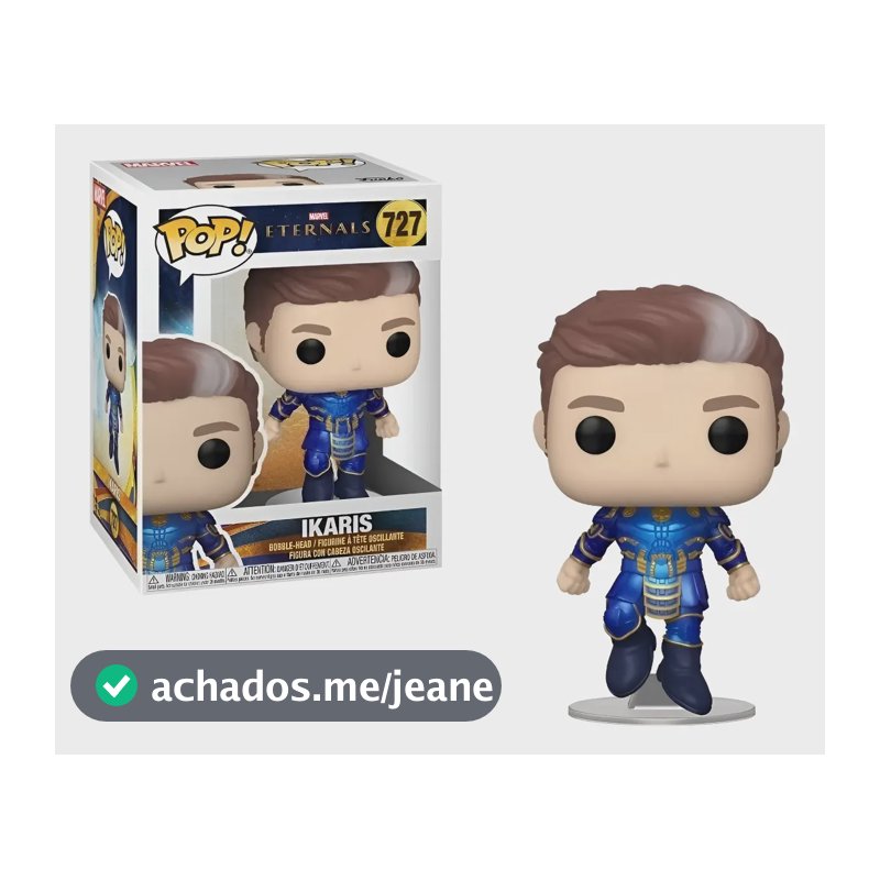 Boneco Funko Pop Marvel Eternals Ikaris #727