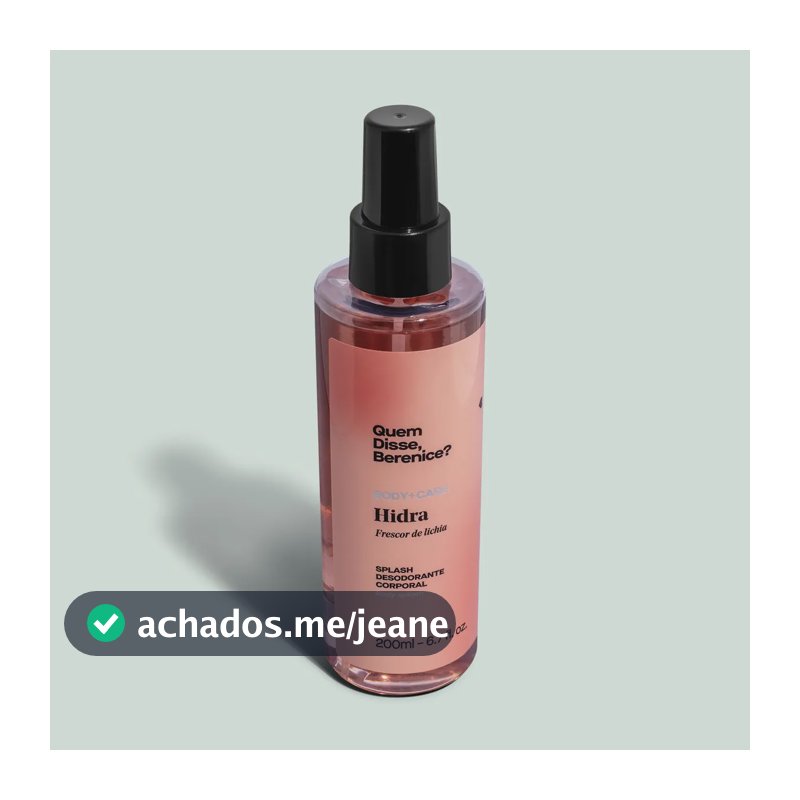 Hidra Splash Lichia Desodorante Colonia 200ml Volume da unidade 200 mL