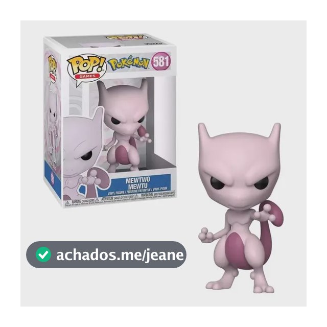 Boneco Funko Pop Pokémon Mewtwo - Candide 11957