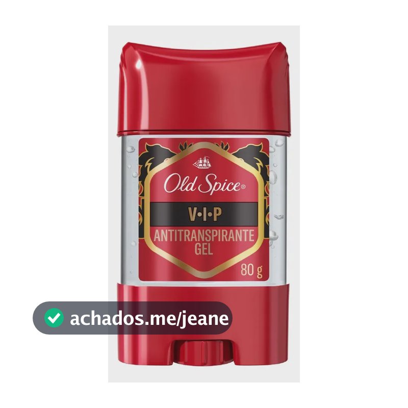 Desodorante Antitranspirante Gel Old Spice VIP 80g