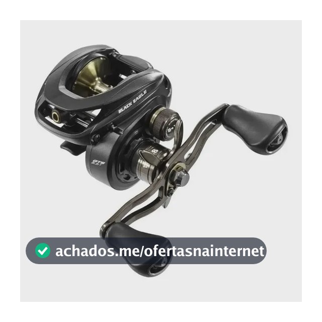Carretel Carretilha Marine Sports Black Eagle Gts Esquerdo Cor Preto Lado da manivela Direito/Esquerdo