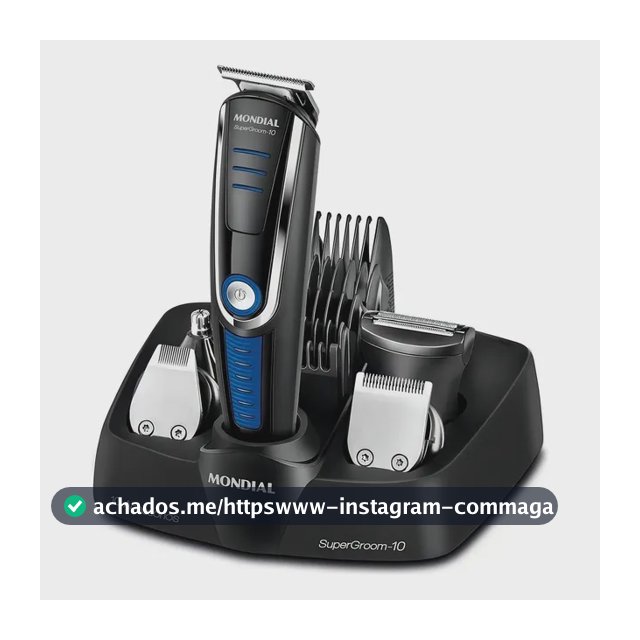 Aparador De Pelos - Super Groom 10 - Mondial - Bivolt 127/220v
