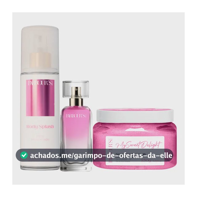 Body Splash Esfolainte Corporal Perfume Capilar My Sweet Delight Barbour's Beauty