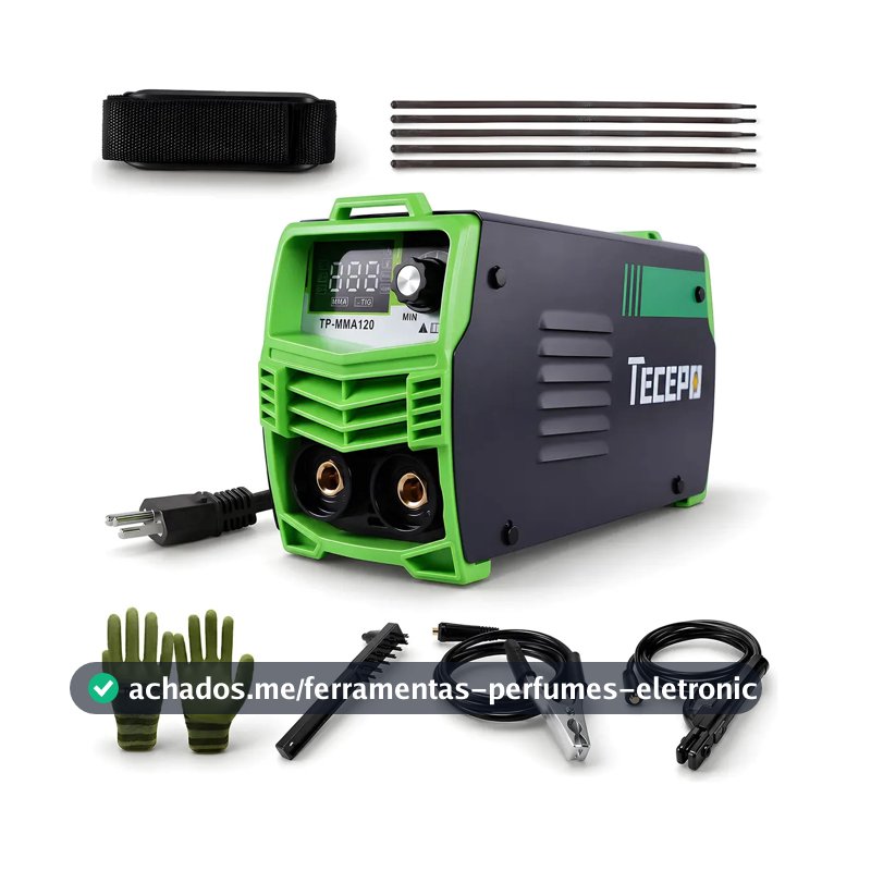 Máquina de Solda Inversora TECEPO MMA 120A Bivolt
