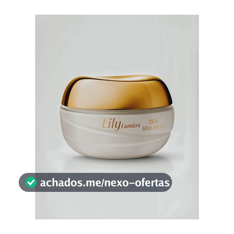 Lily Lumière Creme Acetinado Hidratante Corporal O Boticário 250g