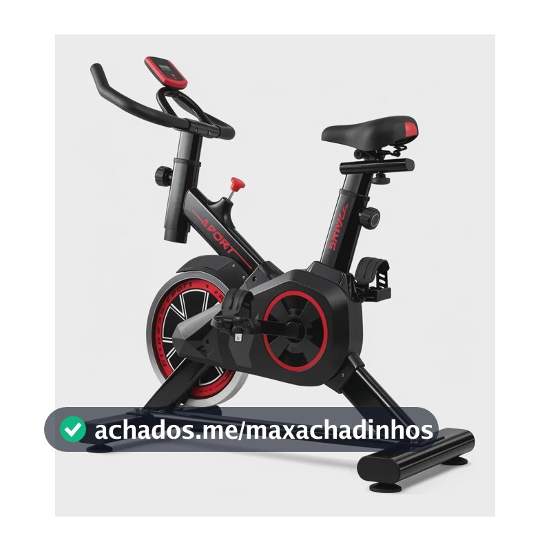 Bicicleta Ergométrica Spinning Bike Ergométrica It's X11 Bicicleta Ergométrica Preto/vermelho