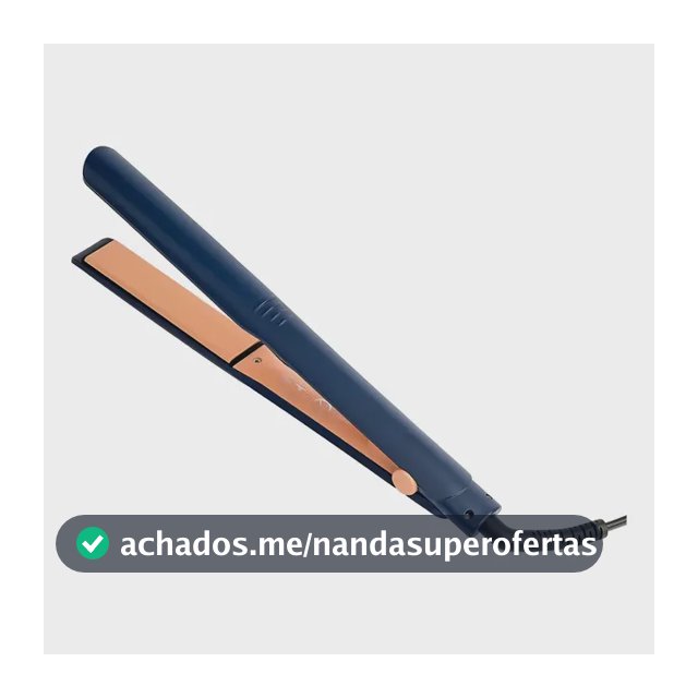Prancha Taiff Gloss Blue Cerâmica com Macadâmia, Argan e Queratina