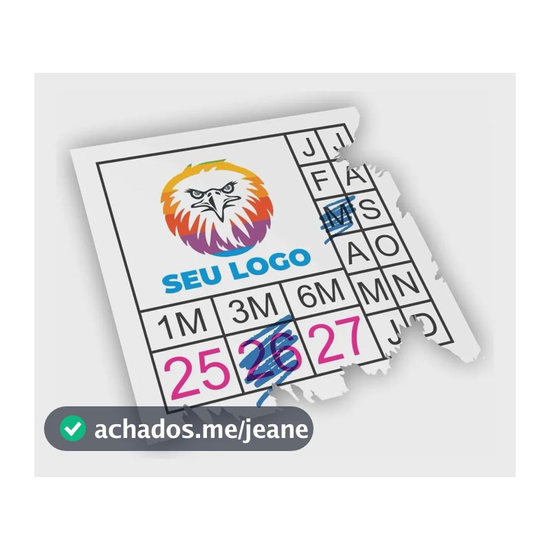 1.440 Lacres Personalizados Destrutíveis Selo Garantia 1x1cm Colocamos Seu Logo