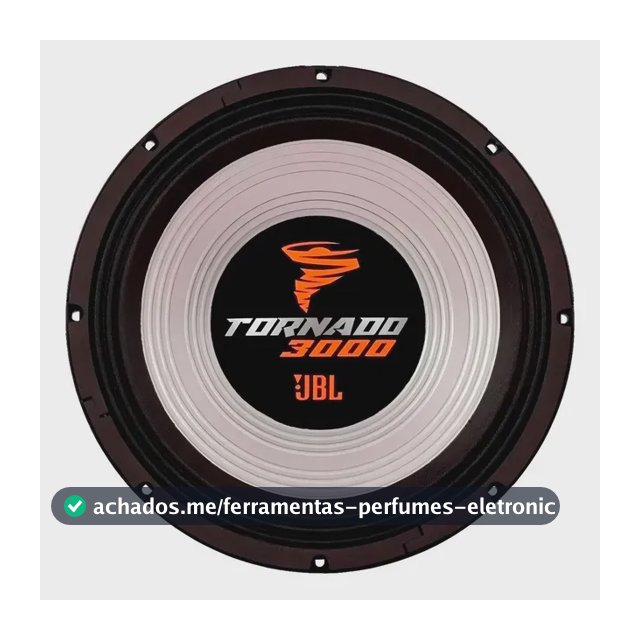 JBL Tornado 15SWT3000 15" Negro Unidade Alto-falante Subwoofer