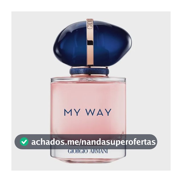 Armani Beauty Perfume Feminino My Way Eau de Parfum, Refilável 30ml