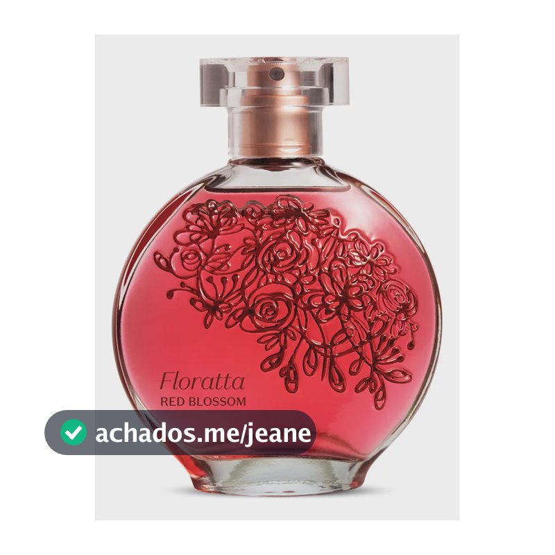 Perfume feminino Floratta Red Blossom Colônia 75ml - O Boticário