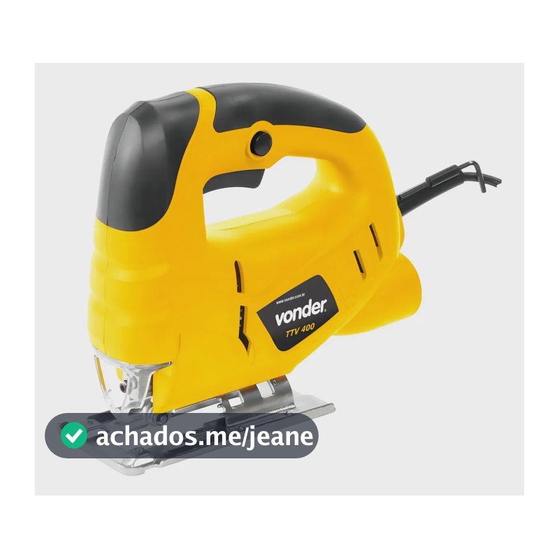 Serra Tico-Tico Elétrica Vonder 400W com Velocidade Fixa
