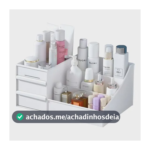 Organizador De Maquiagens Perfumes Cosméticos Grande Lindo