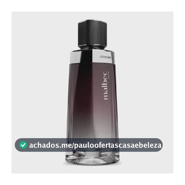 Colônia Malbec Icon 100ml - O Boticário Masculino