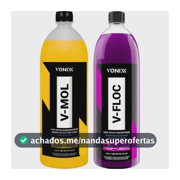 Shampoo Automotivo V-mol Vonixx 1,5l V-floc Vonixx 1,5l