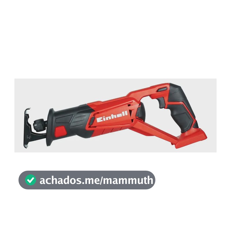 Serra Sabre Corte Aço Einhell 18v Te-ap 18 Li Sem Bateria