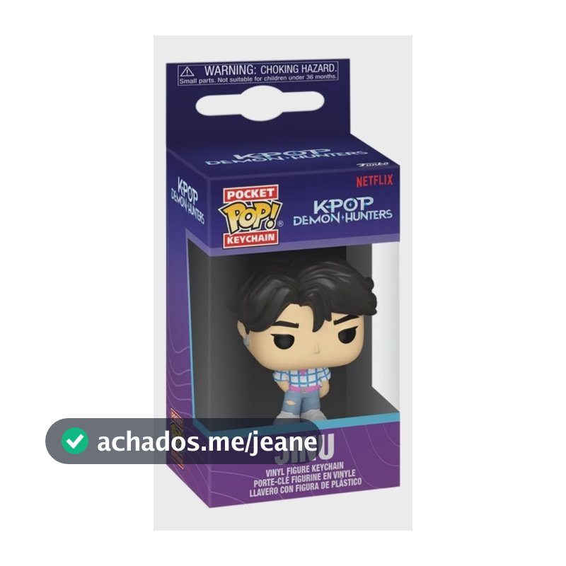 Chaveiro Funko Pop! Keychain Guerreiras Do K-pop - Jinu Multicolor