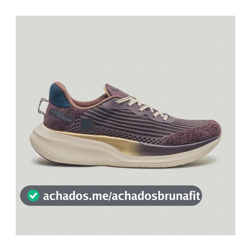 Tênis Masculino Racer Speedzone Se Fila Marrom Dark/marinho/bordo Escuro Liso 41 Br