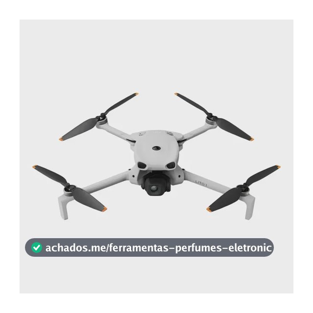 Drone Dji Lito 1 Single Com Câmera 4k Cinza