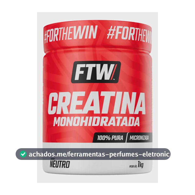 Creatina FTW em pó Sem sabor x 1kg